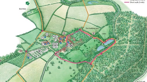 Sissinghurst Castle Garden Estate Map
